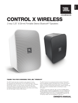 JBL Control X Wireless 取扱説明書