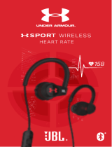 JBL Under Armour Sport Wireless Heart Rate クイックスタートガイド