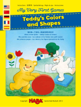 Haba 7135 Meine ersten Spiele Teddys Farben und Formen 取扱説明書
