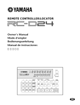 Yamaha RC-D24 取扱説明書