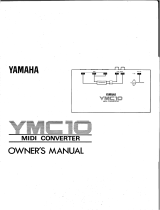 Yamaha YMC10 取扱説明書