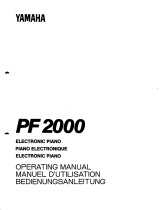 Yamaha PF2000 取扱説明書