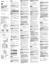 Sony FDA-ME1AM 取扱説明書