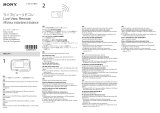Sony RM-LVR1 クイックスタートガイド