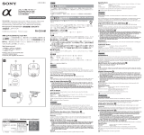Sony FA-CS1AM ユーザーマニュアル