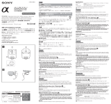 Sony FACS1AM ユーザーマニュアル