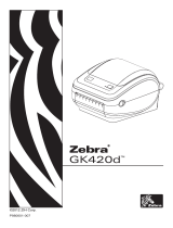 Zebra Technologies GK420d ユーザーマニュアル