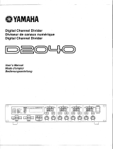 Yamaha D2040 取扱説明書