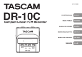 Tascam DR 10C ユーザーマニュアル