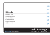 Solid State Logic X-Panda analogue sidecar インストールガイド