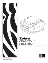 Zebra GX420d クイックスタートガイド