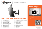 Vogel's WALL 2450 インストールガイド
