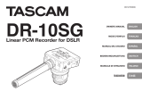 Tascam DR-10 SG 取扱説明書