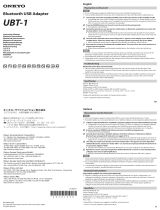 ONKYO UBT-1 取扱説明書