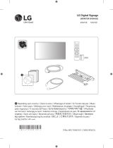 LG 49XF3E-B クイックセットアップガイド