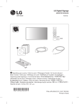 LG LG 75XF3C-B クイックセットアップガイド
