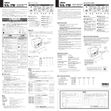 Yamaha VA-7W 取扱説明書