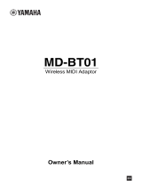 Yamaha MD-BT01 取扱説明書