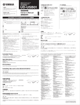 Yamaha UD-USB01 取扱説明書