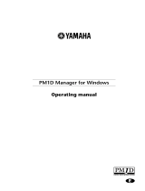 Yamaha PM1D 取扱説明書