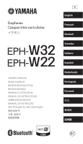 Yamaha EPH-W22 取扱説明書