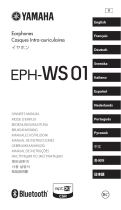 Yamaha EPH-WS01 取扱説明書