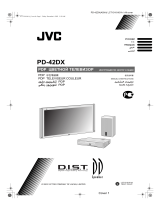 JVC PD-42DX ユーザーマニュアル