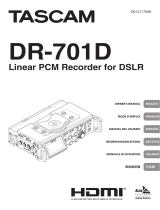 Tascam DR-701D 取扱説明書