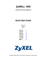 ZyXEL Communications 1050 ユーザーマニュアル