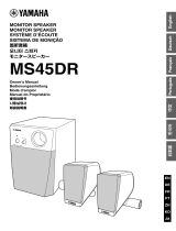 Yamaha MS45DR 取扱説明書