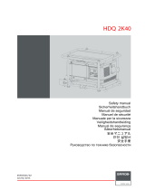 Barco HDQ-2K40 ユーザーマニュアル
