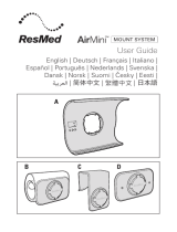 ResMed AirMini mount system ユーザーガイド