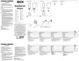 SICK WLG4SC-3H Photoelectric reflex sensor 取扱説明書