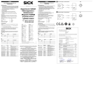 SICK Magnetic NAMUR proximity sensor/cylinder sensor 取扱説明書