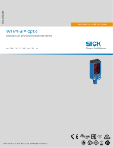 SICK WTV4-3 V-optic Miniature photoelectric sensors 取扱説明書