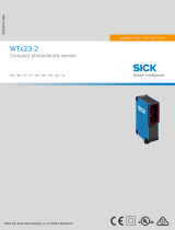 SICK WTx23-2 Compact photoelectric sensor 取扱説明書