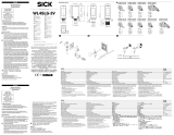 SICK WL4SLG-3V Photoelectric reflex sensor 取扱説明書