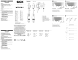SICK WTB2S-2 Photoelectric proximity sensor 取扱説明書