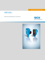 SICK SureSense - HSE18 Hybrid photoelectric sensors 取扱説明書