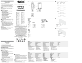 SICK WTF4S-3 focussed Potentiometer Photoelectric Proximitiy Sensor 取扱説明書