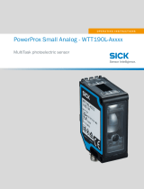 SICK PowerProx Small Analog - WTT190L-Axxxx 取扱説明書