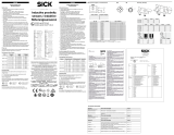 SICK Inductive Proximity Sensors / Induktive Näherungssensoren 取扱説明書
