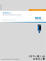 SICK WTB4S-3 Miniature photoelectric sensors 取扱説明書