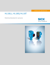 SICK SureSense - HL18 Hybrid photoelectric sensors 取扱説明書