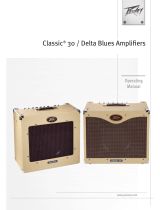 Peavey Delta Blues 115 Tweed Guitar Combo Amp 取扱説明書