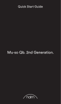 Naim Mu-so Qb. 2nd Generation. 取扱説明書