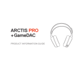 Steelseries Arctis Pro + GameDAC White (61454) ユーザーマニュアル