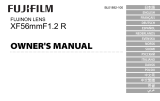 Fujifilm XF 56mm f/1.2 R ユーザーマニュアル