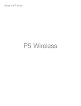 Bowers & Wilkins P5 WIRELESS ユーザーマニュアル