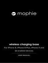 Mophie 4116_WRLS-CHGPAD-AC-BLK-NA ユーザーマニュアル